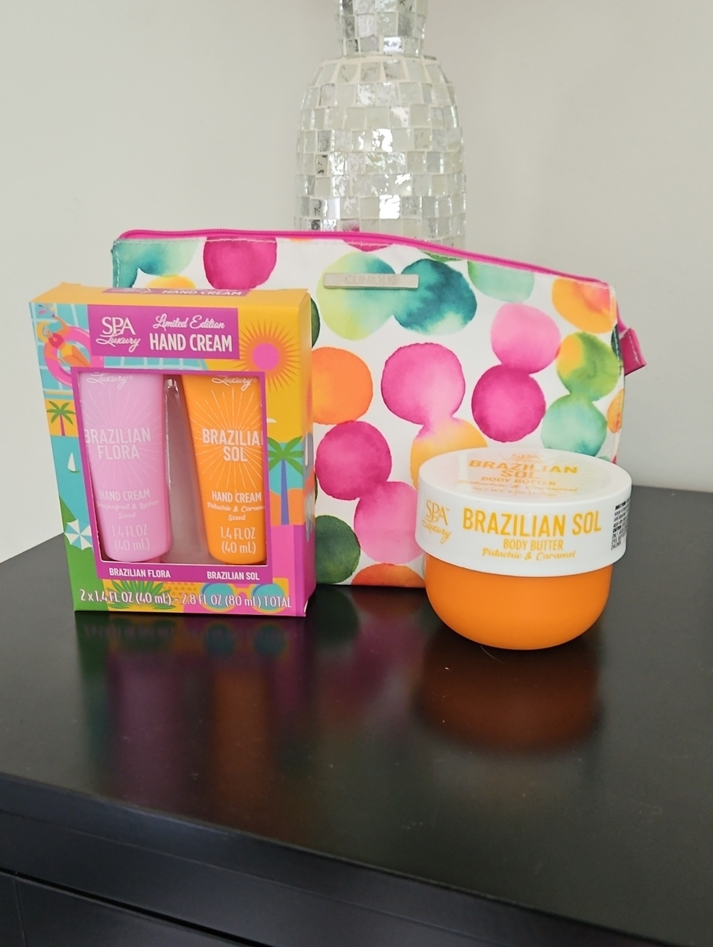 Brazilian Sol Bundle With Clinique Cosmetic Bag, 3Pc's